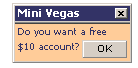 Mini Vegas Casino - Gambling with free $10 no deposite
